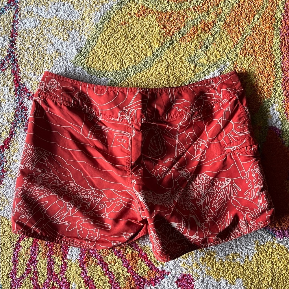 WOMENS SIZE 6 WATERGIRL BY PATAGONIA BOARD SHORTS SWIMMING SUMMER - Picture 3 of 5